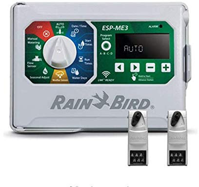 Rain-Bird ESPME3 - Regolatore per irrigazione da interni ed esterni, con timer (+ solo 2 moduli)