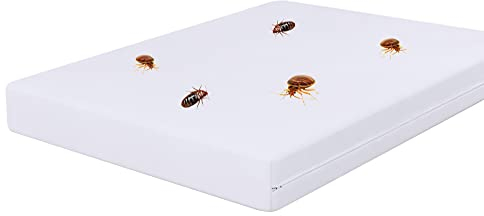IMFAA Fully Zipper Encasement Anti Bug Bed & Anti allergy 100% waterproof Mattress Protector/full Cover (Small Double 4-Ft(122x190+40) Cm)