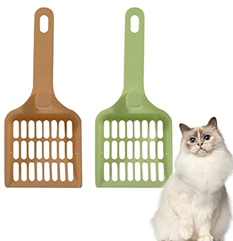 Paletta per gatti pratica, per lettiera e lettiera per animali domestici, per la pulizia di lettiera e gatti