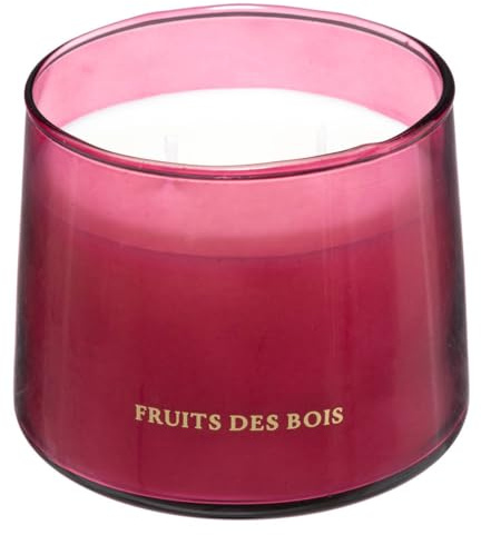 Atmosphera - Bougie Parfumée Pot en Verre 300 G Parfum Fruits des Bois