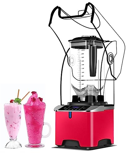 HYQNG Frullatore Elettrico Smoothie Maker 2000ML Frullatore e frullatore, Frullatore Automatico da 2200 W Tritaghiaccio, per frullati, Frullati, Tritaghiaccio, Frutta congelata, Zuppe, Macinazione
