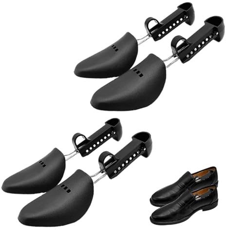 EULAPGOE 2 Pares de Plástico Ajustable Longitud Mujeres Zapato árbol Zapato Ensanchador Forma Sostenedor de La Bota Zapatos