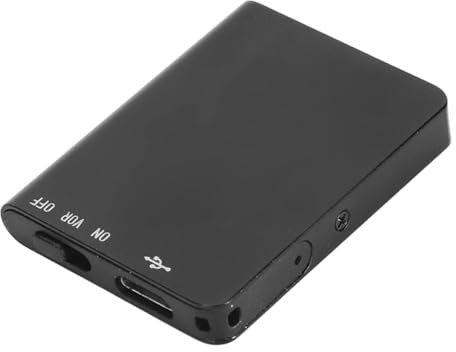 Röstaktiverad Inspelare Ultra Lång Standby med HD-brusreducering Aluminiumlegering Röstinspelare MP3-spelare HIFI-ljud för Jobbintervju (Genericfr1x503qvi-11)
