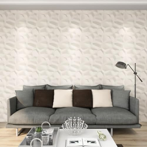 Maison extérieur Autres12 pcs Panneaux muraux 3D 0,5x0,5 m 3 m ??