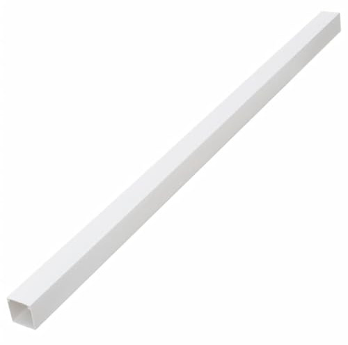 vidaXL Goulotte de câble 40x25 mm 10 m PVC
