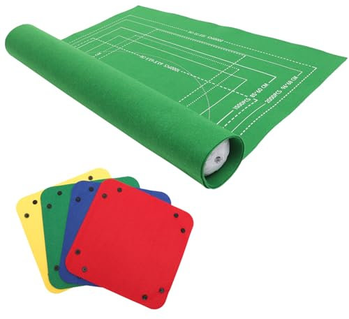 BESTonZON 1satz Puzzle Roll Matte Für Teile Faltbare Puzzlematte Mit Fixierbändern Und Aufblasbarem Rohr Farbige Sortierhilfe Spielmatte Zur Einfachen Aufbewahrung Von Puzzles