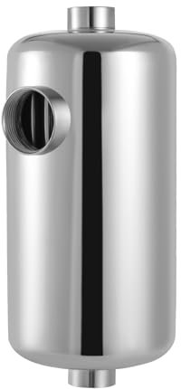 panfudongk Intercambiador de calor para piscina de acero inoxidable para agua caliente, agua fría, circuito de calefacción, adecuado para piscinas, spas, calefacción rápida (292 x 134 mm (L x Φ) 28 kW