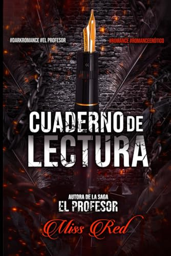 Cuaderno de lectura: Tus libros favoritos junto a citas e imágenes de la novela El Profesor.
