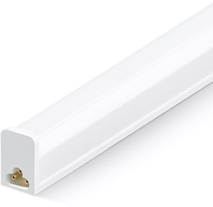 1pcs Lampada LED antiumidità 30CM, tubo LED T5 da 5W 500LM 6500K, lampada antiumidità, plafoniera per officina, per garage, cantina, officina, stanza umida, bagno, ufficio, magazzinoWarenhaus