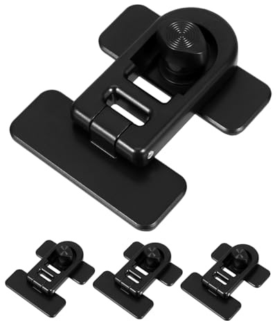 Vaguelly 4pcs Child Safety Cabinet Locks Baby Proof Oven Locks for Fridge and Cabinets Plastic Material Prevents Babies from Opening Doors Reducing Risk of Food Poisoning for Homes