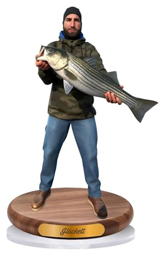 Espositore in acrilico personalizzato, statuetta in acrilico con immagine a cartone animato personalizzata, decorazione da scrivania personalizzata, regalo per familiari, amici, partner (Base 1)