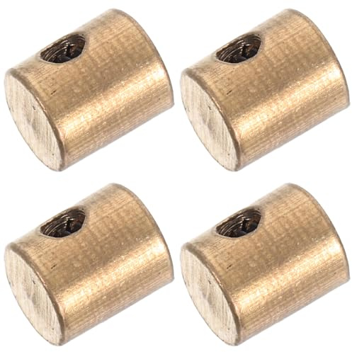 TOGEVAL 4 Pcs Motorcycle Throttle Cable Stops Screw Throttle Cable End Stops for Scooter Atv Off-Road Motorcycles Easy Installation Sturdy Metal Assembly for Riding Conditions