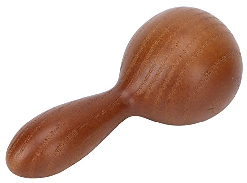 OEBUAFI Martello Massaggio in Legno di Teak con Olio Essenziale Superficie Liscia Massaggio Confortevole per il dei Punti Terapeutici Sulla Schiena, Appassionati di Yoga Materiale: Legno di Teak