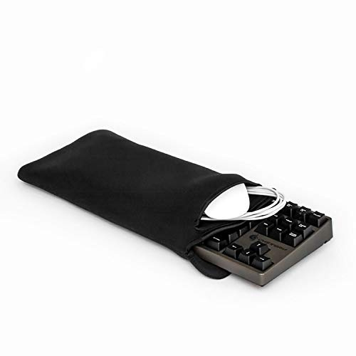 Grifiti Chiton Fat 14 - Funda de 15,24 cm x 38,1 cm, Hecha de Neopreno, para Teclado mecánico sin Teclas numéricas y teclados estándar de 35-38 cm, con Bolsillo para ratón