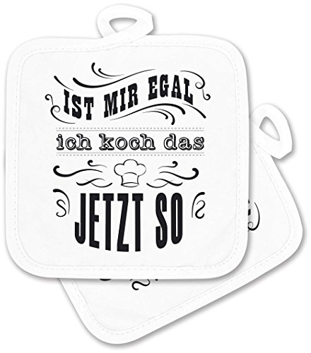 die stadtmeister Topflappen-Set Ist Mir egal, ich koch das jetzt so!
