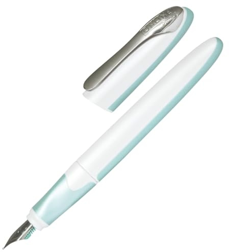 Online Schreibgeräte - Füllhalter Air, Iridiumfeder M (mittel), inkl. Tintenpatrone blau, Pastel Blue