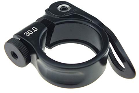 Milageto 30mm Schnellspanner Sattelstützenklemme für 25,4/27,2mm Sattelstützenrohrhalterung