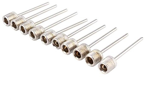 Topsevie 10 PCS Sport Inflating Nadel Pin Nozzle-Fußball-Basketball-Fußball-Luftpumpe