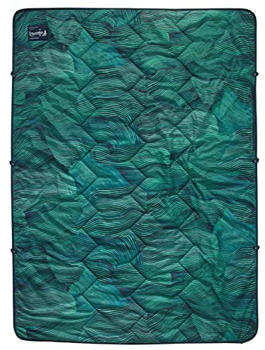 Therm-a-Rest Stellar vielseitige eraLoft™ Decke (190 x 142 cm) - Farbe Green Wave Print