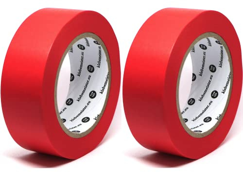klebemeister 2x Rollen 38mm Premium Abklebeband Malerband STRONG ULTRA SCHARF Masking Tape