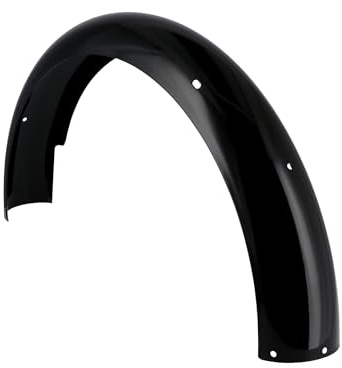 Kotflügel hinten, Schwarz pulverbeschichtet - für Simson S50, S51, S70