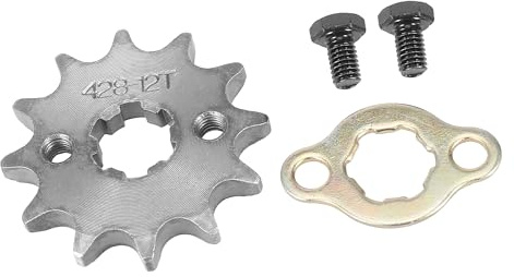 A ABSOPRO Motorcycle ATV UTV Front Engine Chain Sprocket Kit 12T 17mm