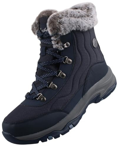 Skechers Dam Trego Stormie ankelstövel, marinblå, 4 UK, Marinblått Xsp, 37 EU