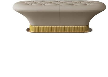 Aufbewahrungshocker Schlafzimmer-Betthocker, Bettcouch, hochwertiges Leder, Garderobenhocker, einfacher Schuhwechselhocker, Einkaufszentrum, Ruhebank Schlafzimmerbank ( Color : B , Size : 130*45*46cm