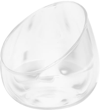 INOOMP Terrarium Glasbehälter Für Sukkulenten Desktop Terrarium Aus Bruchsicherem Borosilikatglas Klar Transparent Mit Schräger Kante Dekoration Für Zuhause Büro Geschenk