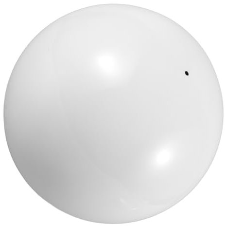 FUNOMOCYA Edelstahl Garten Dekokugel Weiß Polierte Spiegel Kugel Reflective Gazing Ball Für Outdoor Gartendeko Lawn Wohnzimmer Tischdeko