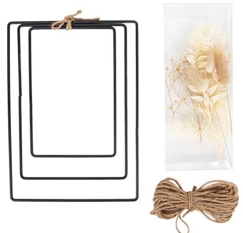 Logbuch-Verlag DIY Bastelset für Erwachsene Türkranz Wanddeko basteln Geschenk Set Frühling Sommer 18 x 25 cm