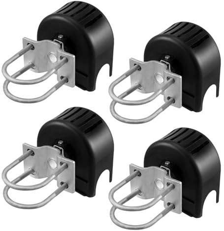 VEVOR Kit per Cancello Scorrevole, Kit Ferramenta per Cancello Scorrevole con Scanalatura per Ruota a Forma di U per Cancelli Scorrevoli a Sbalzo Porta Scorrevole, Rulli per Cancello Scorrevole