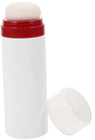 OFFIGAM Tragbare Puderquastenflasche Für Kinder Talkumpuderspender Mit Praktischem Schutzdeckel Für Reisen Und Alltag