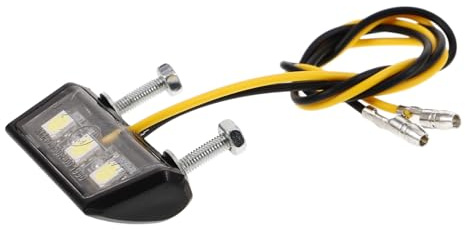 Mipcase Luce Targa Led Per Fanale Posteriore Luce Freno Resistente Alle Intemperie Compatibile La Maggior Parte Delle Scooter