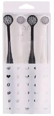 Spazzolino da denti manuale Spazzolino da denti for adulti con setole morbide a spirale, piccolo spazzolino da denti con testa rotonda, spazzolino Spazzolino