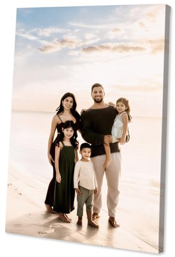 Muralscape Ihr Foto auf Leinwand(Rahmenlos,30x40 cm) Upload Ihr eigenes Bild auf Leinwand,Poster selbst gestalten,Personalisiertes Geburtstagsgeschenk für Familie oder Freunde,Wanddekoration