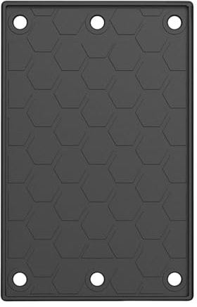 Support de Montage pour Antenne Satellite - Tapis Protecteur en Silicone,Disque Antidérapant pour Parabole - pour Toit Mur Terrasse Extérieur Camping Car Camping