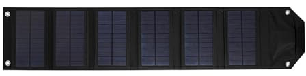 Pannelli solari, Caricabatterie Portatile USB, Pannello Solare Pieghevole, Caricabatterie Solare Portatile For Telefono(Black)