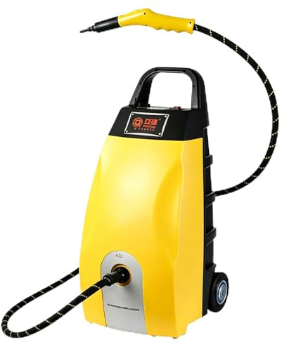 Professionell Ångtvätt 3000w, Kraftig Industriell Ångmaskin Med 3,5l Tank Och Säkerhetslåsdesign 20s Snabb Värme Högtrycksångtvätt Kontinuerlig Effekt För Bilrengöring