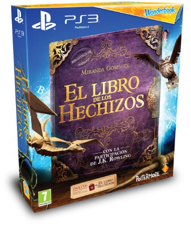 El libro de los hechizos + Wonderbook + cámara + Move controller
