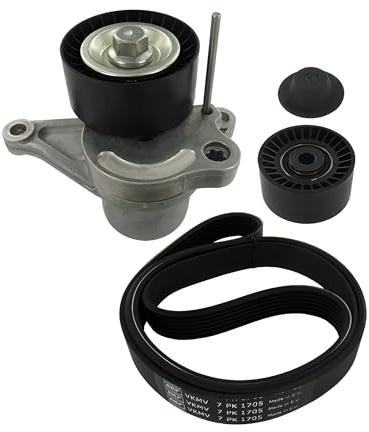 SKF VKMA 36084 Kit Multi-V | Compatibile con: NISSAN QASHQAI / QASHQAI +2 I, X-TRAIL II, X-TRAIL III, RENAULT ESPACE IV, GRAND SCÉNIC II, GRAND SCÉNIC III