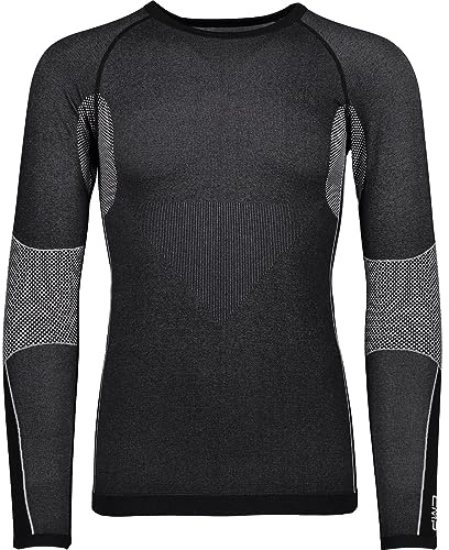 CMP - Felpa uomo senza cuciture, Nero, M/L