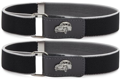 Ladeheid Jungen Gürtel Elastik-Gürtel 1-6 Jahre 34-65 cm P15S