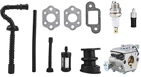 Fdit Vergaser Kit Ansaugkrümmer Kraftstoffleitung Luftfilter Kit Für MS210 MS230 MS250 021 023 025 Kettensägen Dichtungen