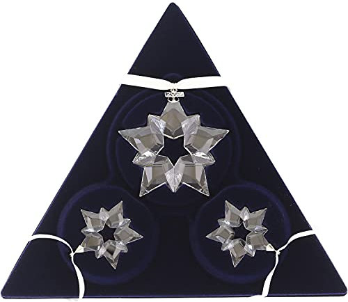 Swarovski Weihnachtsset Kristallfigur, Kristall, weiß