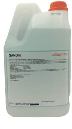 Detergente Disinfettante Per Superfici Dure Sandik 5KG