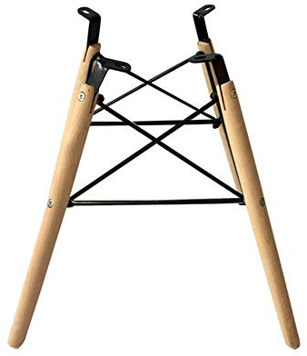 LZYZL Gambe Della Sedia, Altezza 40 cm Gamba per Mobili in Legno di Faggio per Sedia per Il Tempo Libero Sedia da Pranzo Sedia Rinnovata, con Viti di Montaggio