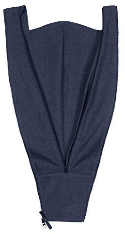 ELKLINE Baby und Babybauch-Trageerweiterung Near by Winterjacke Apres Ski, Undercover und Regenjacke Dancing in the Rain | 8050010, bluemelange, Jacken Erweiterung 34-40