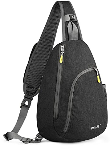 G4Free Sling Bag & Leichte Brusttasche & Crossbody Bag Daypacks Herren & Damen zum Wandern Outdoorsport