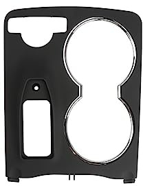 GLOFLY Cubierta embellecedora for portavasos de consola central genuina apta for mercedes-benz W204 Clase C X204 GLK-Class 20468002308 2046800307 Portavasos (Color : GLK-Class(Black))